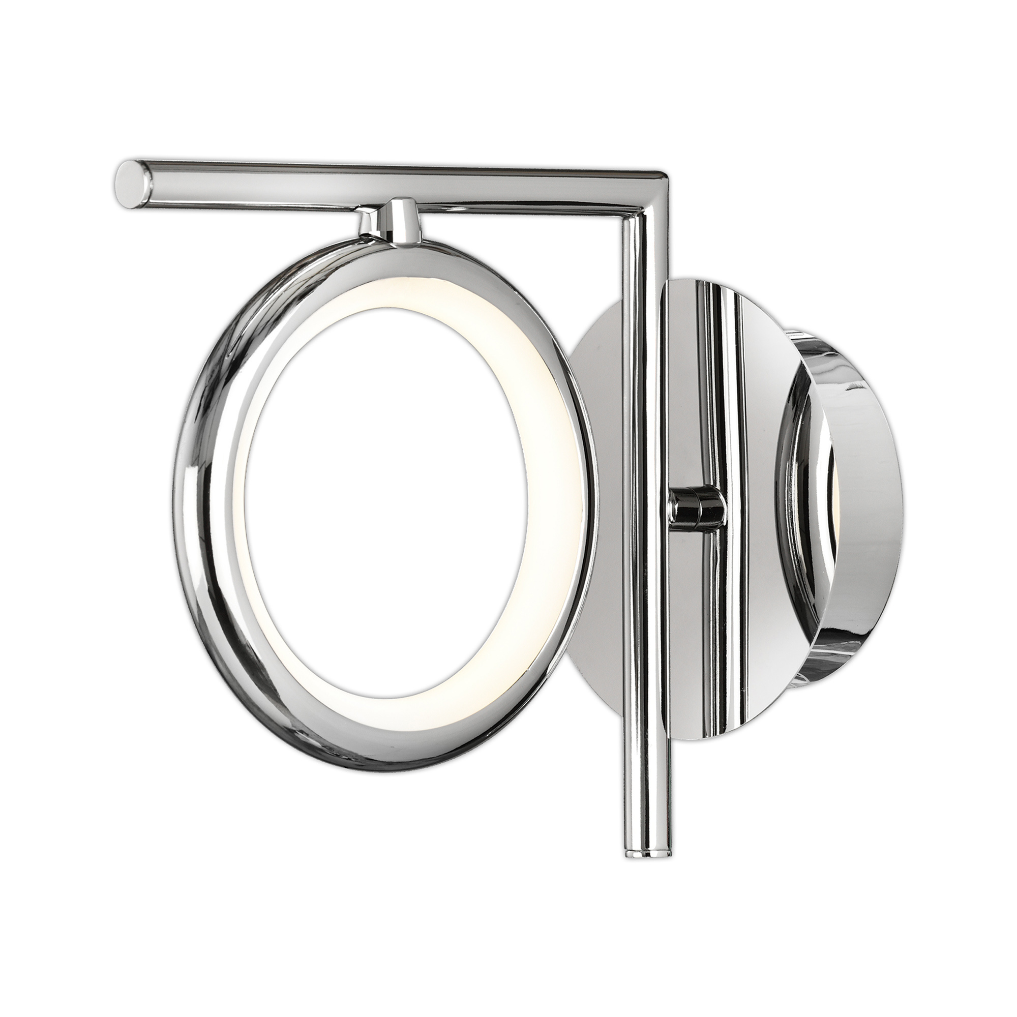 Olimpia Polished Chrome Wall Lights Mantra Armed Wall Lights